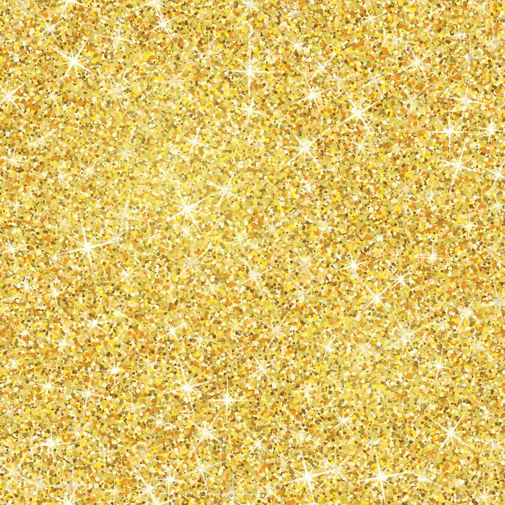 Gold glitter texture with sparkles Stock Vector by ©Kannaa 102106344
